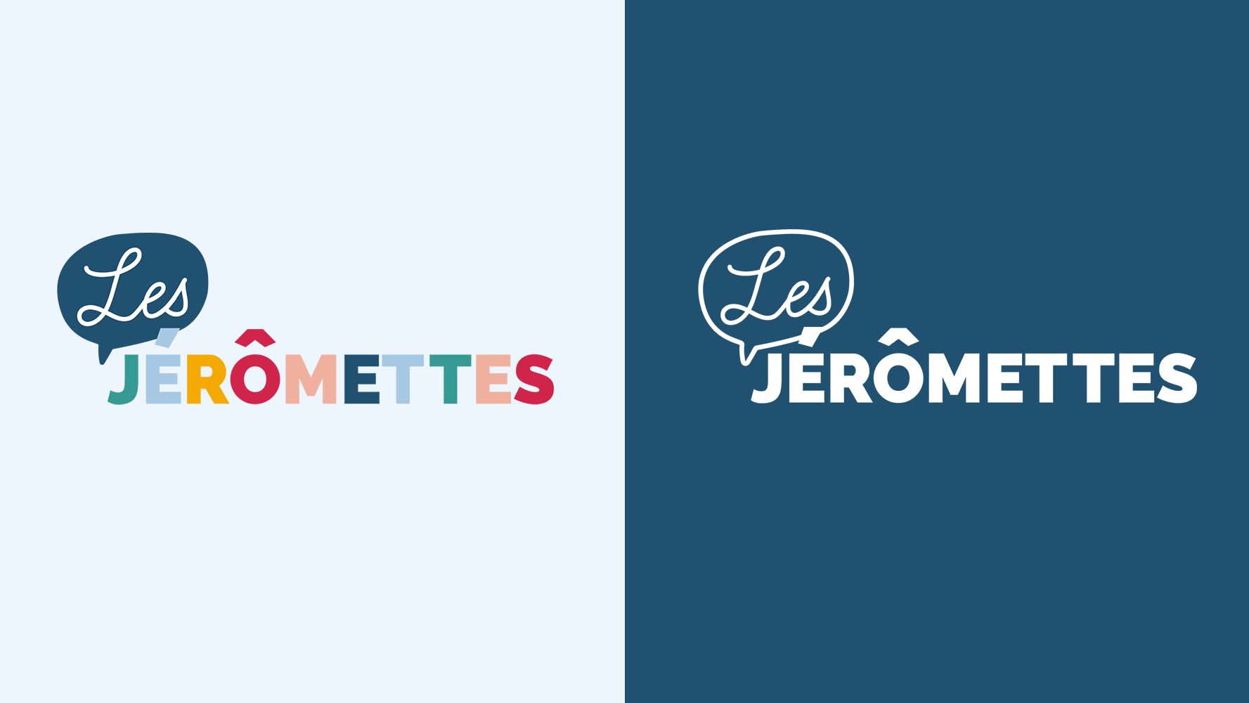 Nouveau Logo Les Jérômettes designé par JLF Agency